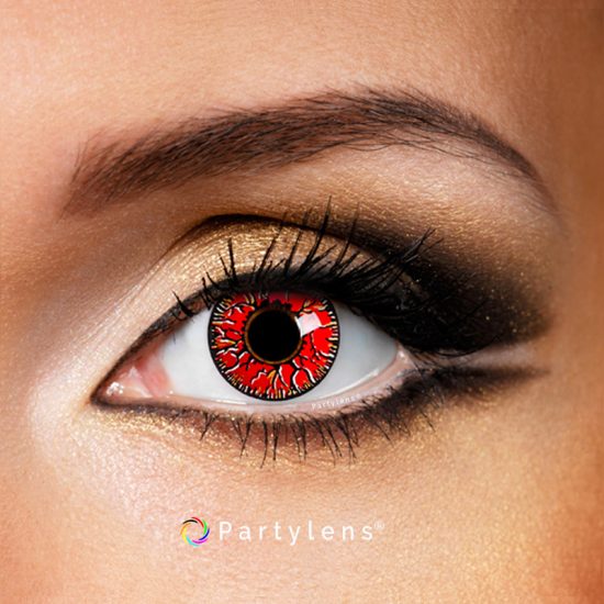 Vampier ogen rood - contactlenzen Partylens®