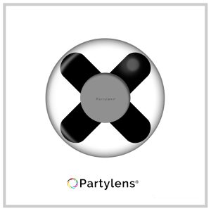 Black X - lens