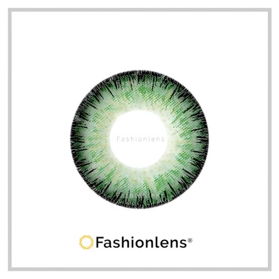 Clear Green contactlens Fashionlens