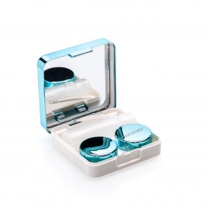 lenzendoosje shiny blue fashionlens